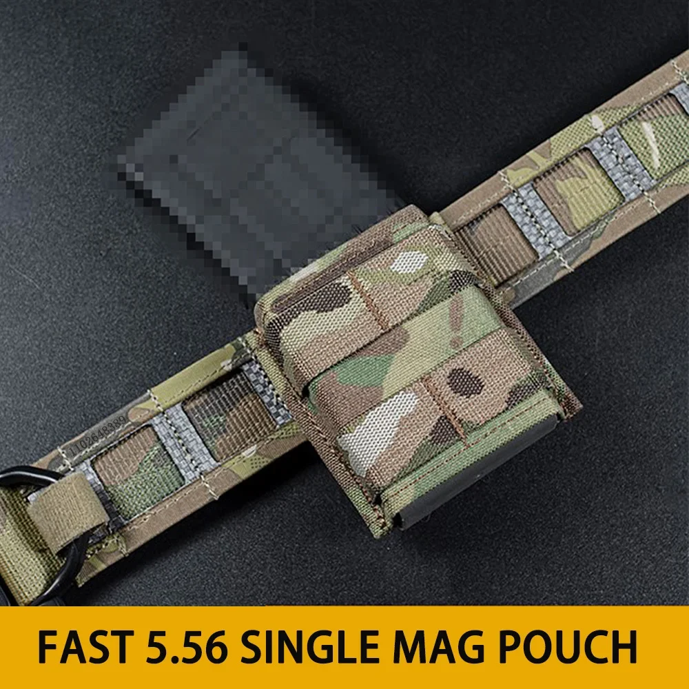 

Military 5.56 Single Mag Pouch Shorty Tactical Fast Magazine Bag Kywi MOLLE Hunting Gear AR15 M4 Rifle Airsoft Belt Accessories