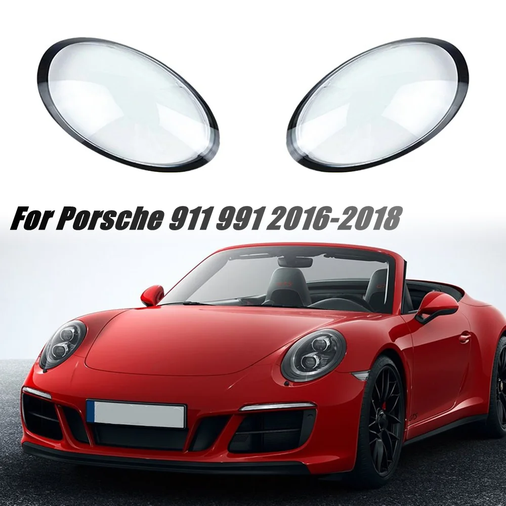 Für Porsche 2012 2018 2011-2014 grauer Rand transparenter Lampen