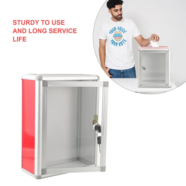 Javaslat Doboz Lottójegy Jegyek Tulajdonosok Sorsolás Odaadás Adomány Nyilvános Szavazási Üzleti Ajándékkártya Tiszta Konténer - Image 2