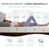 Full set mattress, 8-inch mattress, suitable for platform bed double sofa bed, memory foam medium hardness mattress 4