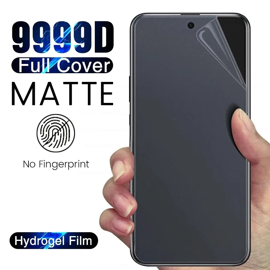 Hd Full Cover Soft Matte Hydrogel Film For Iphone 11 12 13 Pro Max