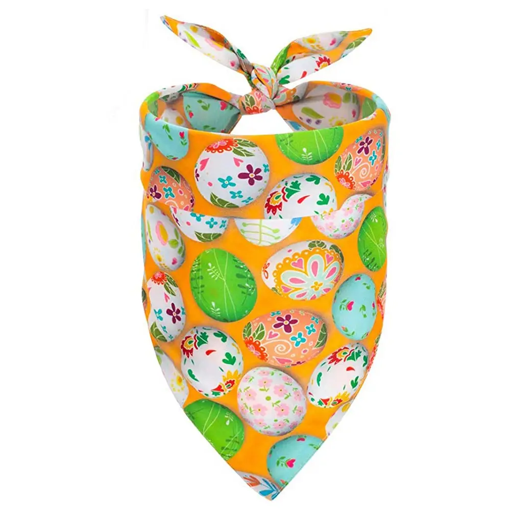 Easter Rabbit Cosplay Pet Carrot Headband Bibs Scarf Dog Cat Puppy Costume Accessories Props Outfits Halloween Fantasia Party