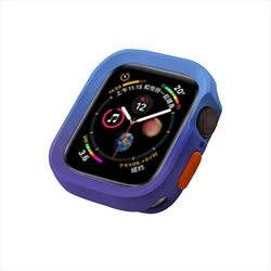 Candy Soft Silicone Protective Case for 42mm - Series 10 11 (BluePuple)