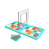 1pcs 120 Challenge Toy Modes 3D Puzzle Wisdom Love Board Game Skill Building Educational Game with Portable Box Toy Kids Gift 2