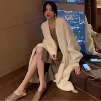 Winter Loose Knitted Cardigans Coat 2