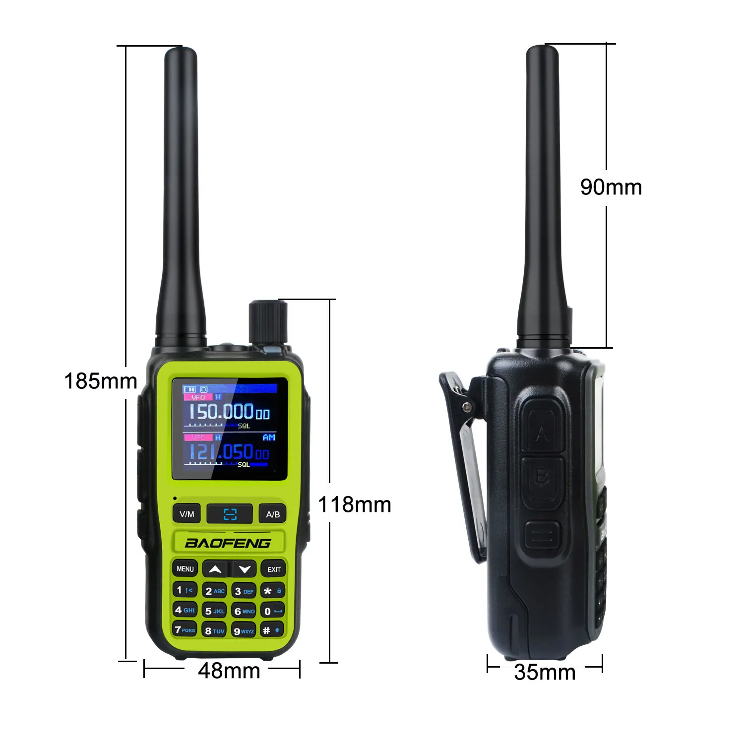 広帯域受信機　 BAOFENG UV-5RHPROMAXデュアルバンド 広帯域受信機 BAOFENG UV-5R デュアルバンド受信機