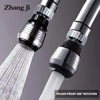 ZhangJi 360 Degree Kitchen Faucet Aerator 2 Modes Adjustable Water Filter Diffuser Water Saving Nozzle Faucet Connector Shower 1