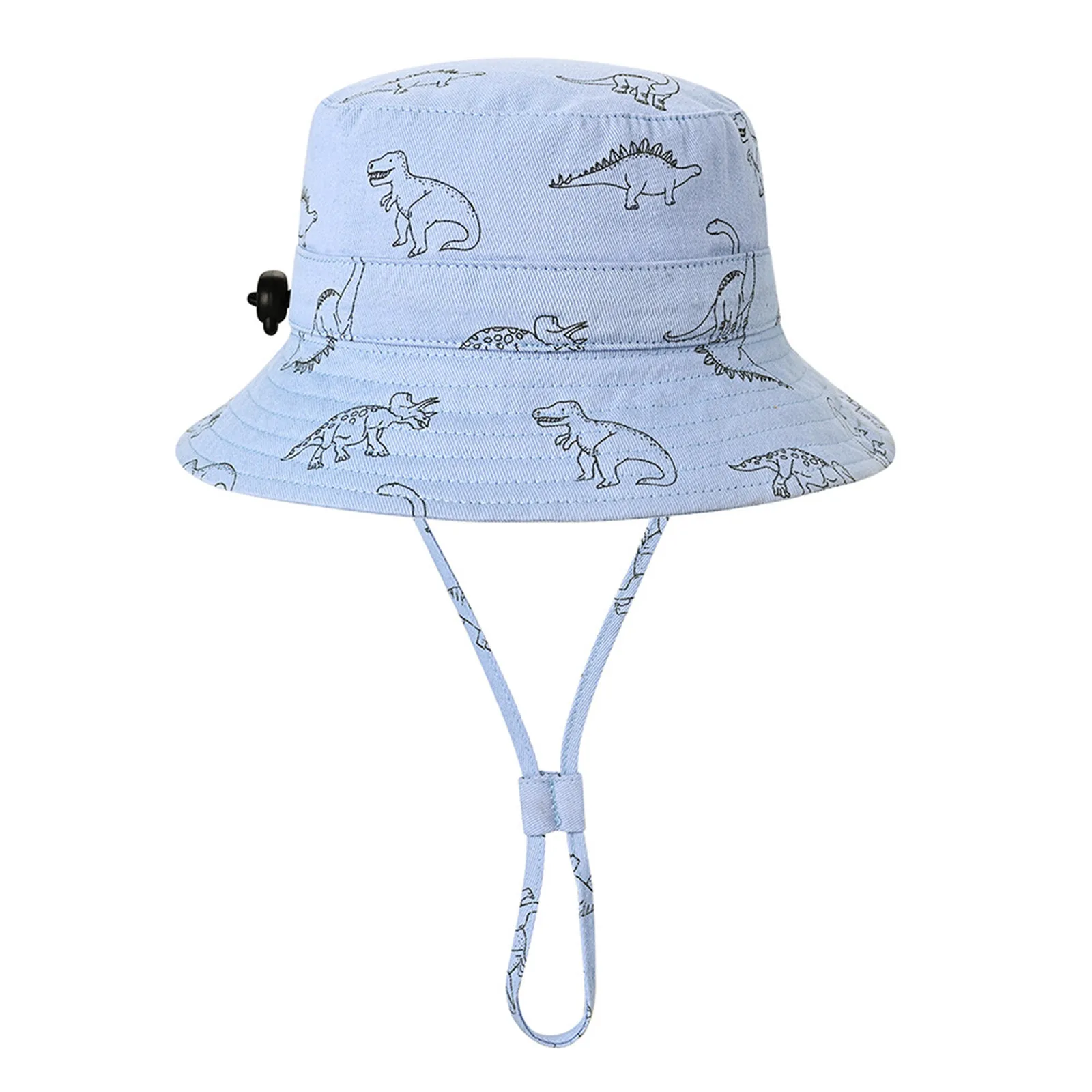 Stocking Hat For Toddler Boys Toddler Summer Dinosaur Prints Basin Hat Outdoor Sun Visor Adjustable бейсболка детская