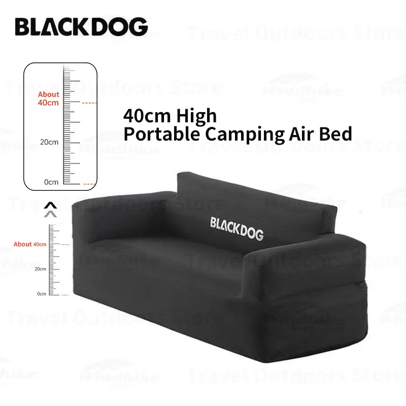 Naturehike-sofá inflable BLACKDOG para Picnic al aire libre, tela Oxford  300D, impermeable, silla de inflado de playa, 40cm de alto, cama de aire  para acampar - AliExpress