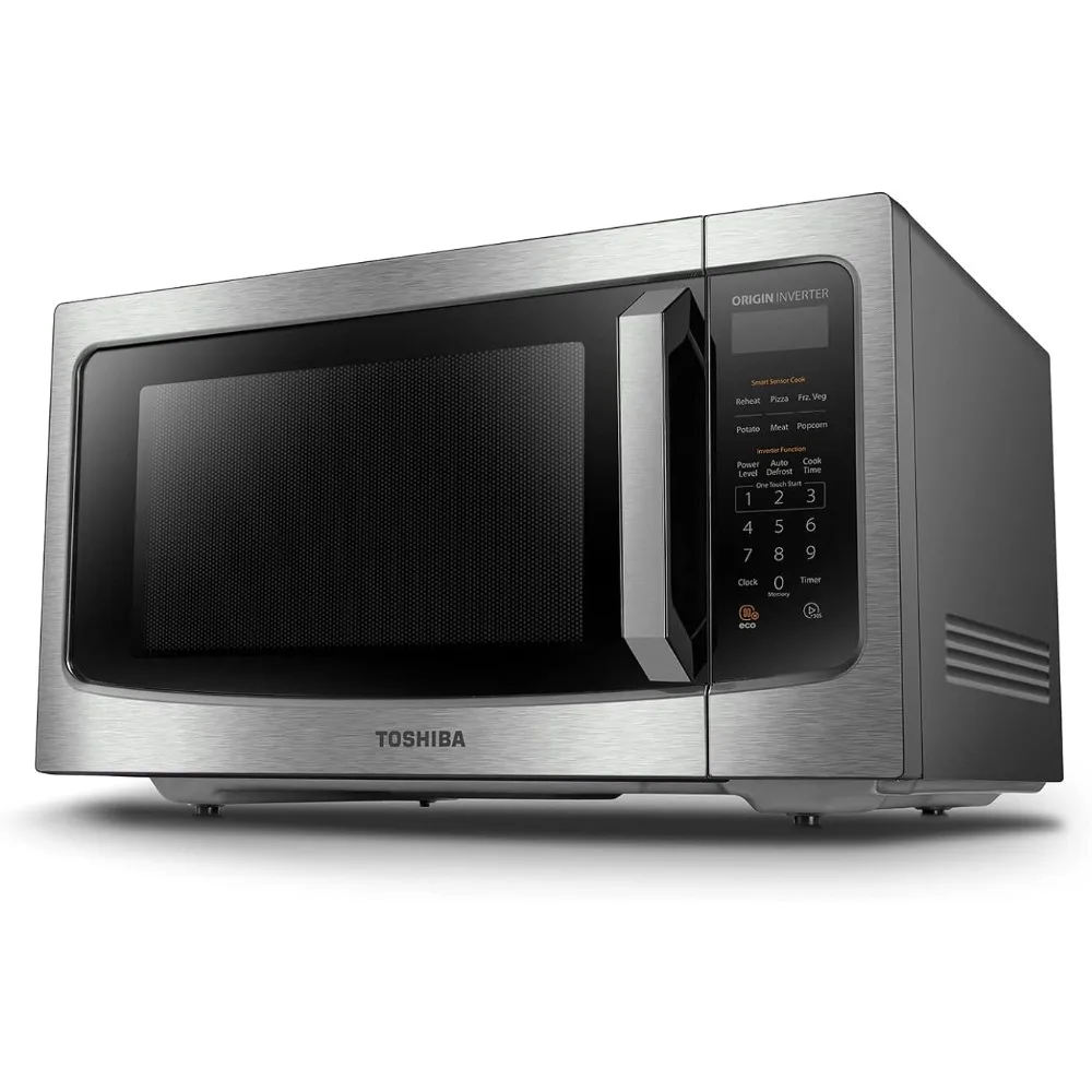 

TOSHIBA ML-EM45PIT(SS) Countertop Microwave Oven With Inverter Technology, Kitchen Essentials, Smart Sensor