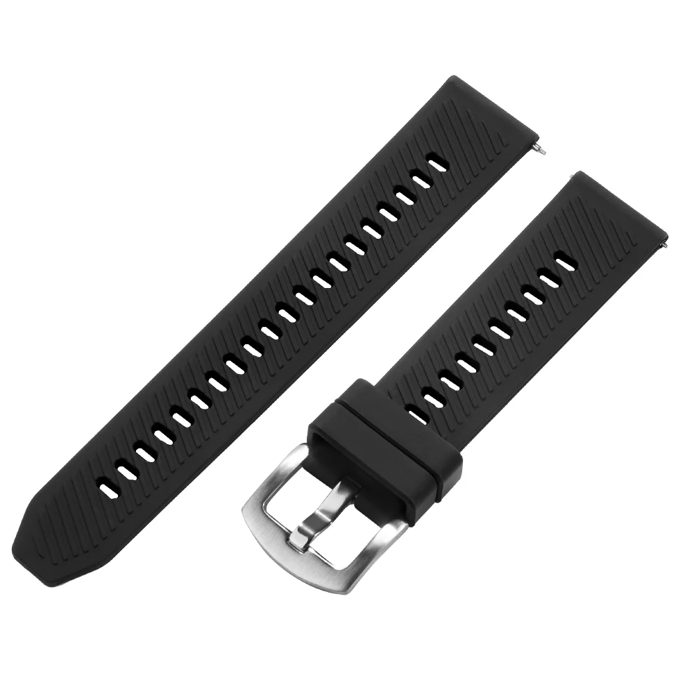 Extended Silicone Watch Band – Quick Release Sport Strap