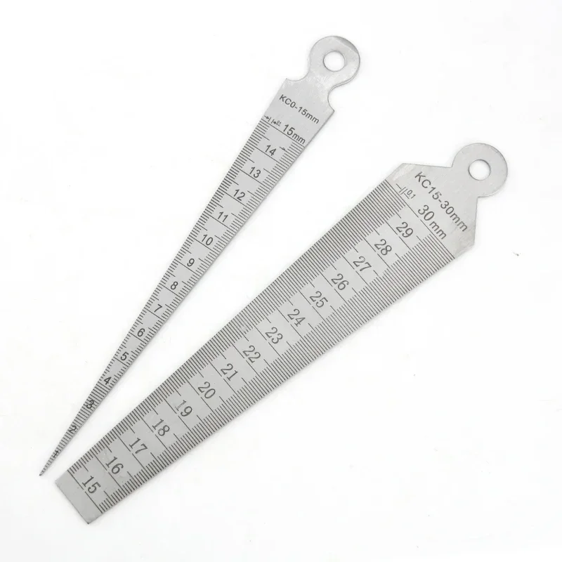 Wedge Feeler Gauge Taper Gauge Conical Gaugs For Measurement Valve Thickness Measuring Probes For Gap Thickness Meter Tool