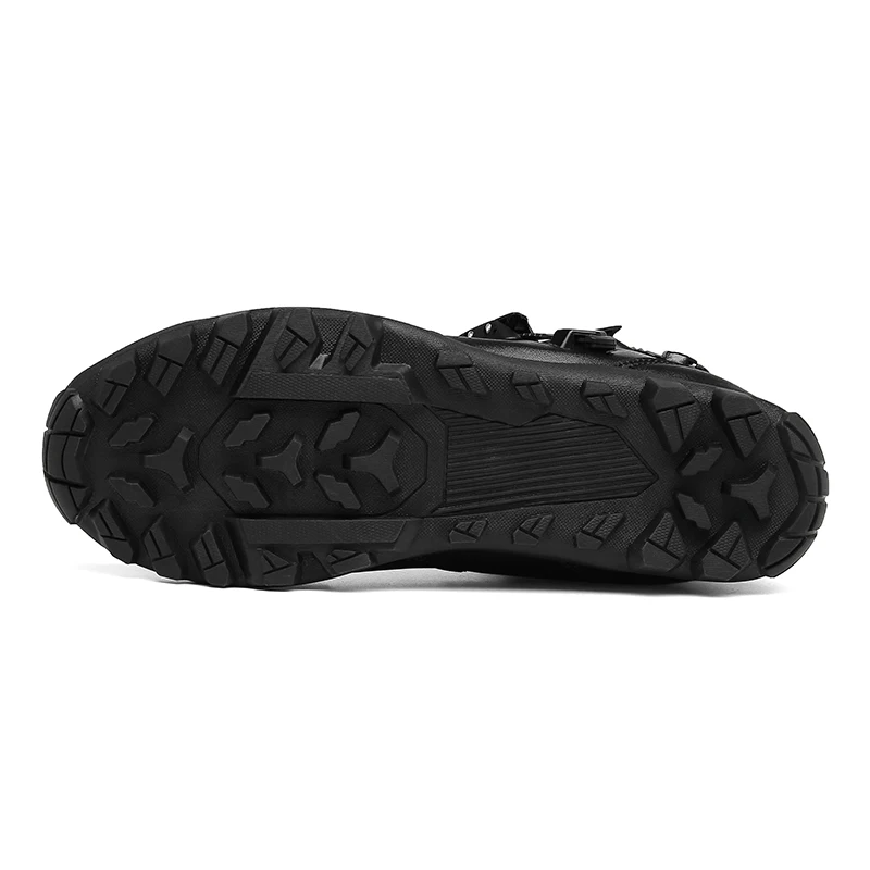 QQ-JCS490 Men's Motorcycle Shoes Winter MTB Cycling Shoes Bike Sneakers Road Bicycle Tennis Size 39-50