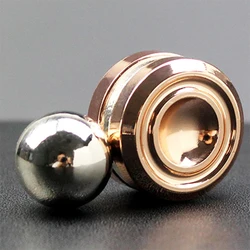 Decompression Artifact Magnet Fingertip Gyro Yoyo Finger Toy Adult Creative Classroom Boring Children's Metal Toys