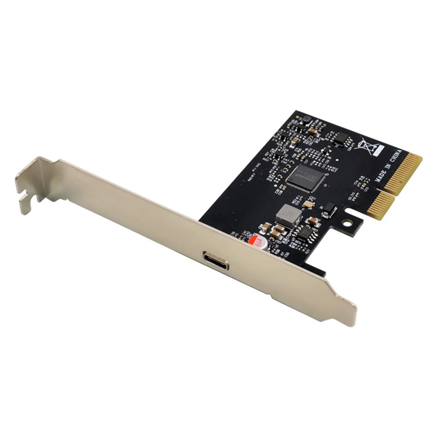 

PCI-E3.0 X4 USB3.2 Gen2X2 20Gbps Super Speed Industrial Conversion Expansion Card ASM3242 Chip Adapter Card