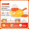 Feeders for Dogs Supplies Pet Intelligence Exercise Cartoon Little Yellow Duck Shape Interactive Dog Toy Anti-slip Design Toys 2