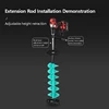 Electric Ice Auger Ice Auger for Fishing Electric Nylon Corless with Positioning Drill for Enthusiasts Nylon Corless Ice Auger 3