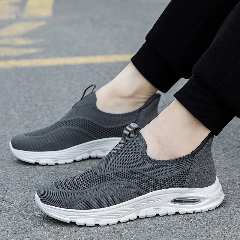 Summer Footrest Men's Mesh Breathable Comfortable Women Outdoor Hiking Waterproof Anti Slip Wear-resistant Sports Walking Shoes 2