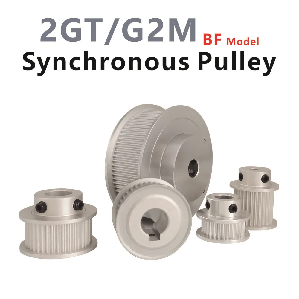 2GT Belt and pulley set 20T/60T Timing pulley Belt length 180/200/220/280/300/400/500/600MM GT2M Synchronous wheel CNC/3D Parts