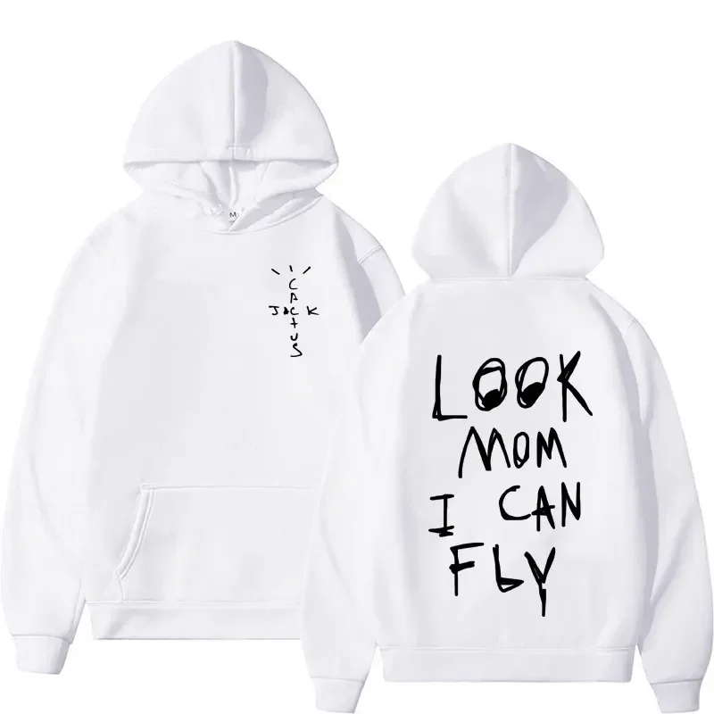 Can Fly Sudadera Cactus Jack Original Jordan Pullover Hoodie