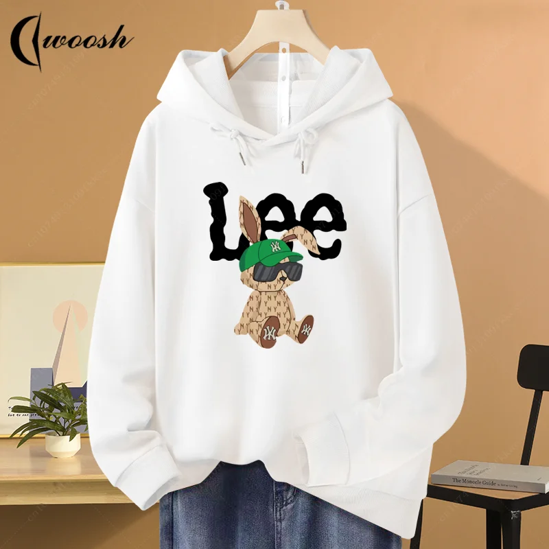 

NEW Luxury Women's Hoodies Fleece Trend Brands Womens High Quality Sports Anime Free Shipping Unisex Kawaii Cotton Sweatshirts