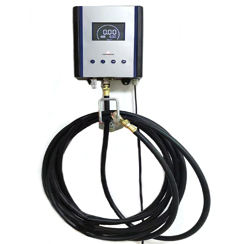 85-240V 잘 고정된 완전히 자동적인 타이어 팽창기 자동차 LCD 디스플레이 압력