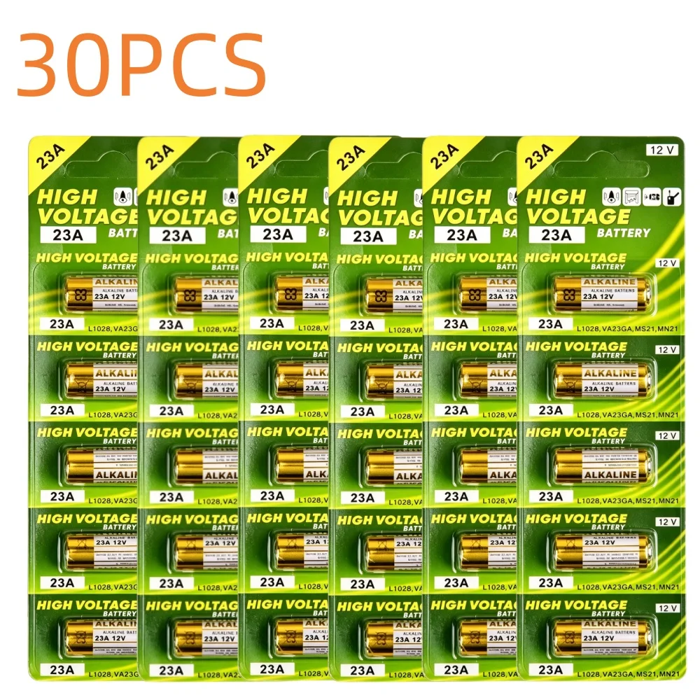 Premium Quality 12V Alkaline Battery for Remote Controls, Doorbells, Toys, and Flashlights