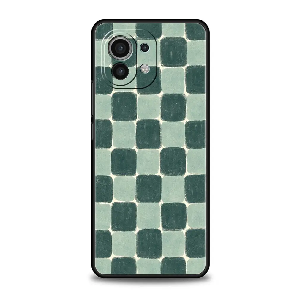 Elegant Chessboard Art Soft Phone Case