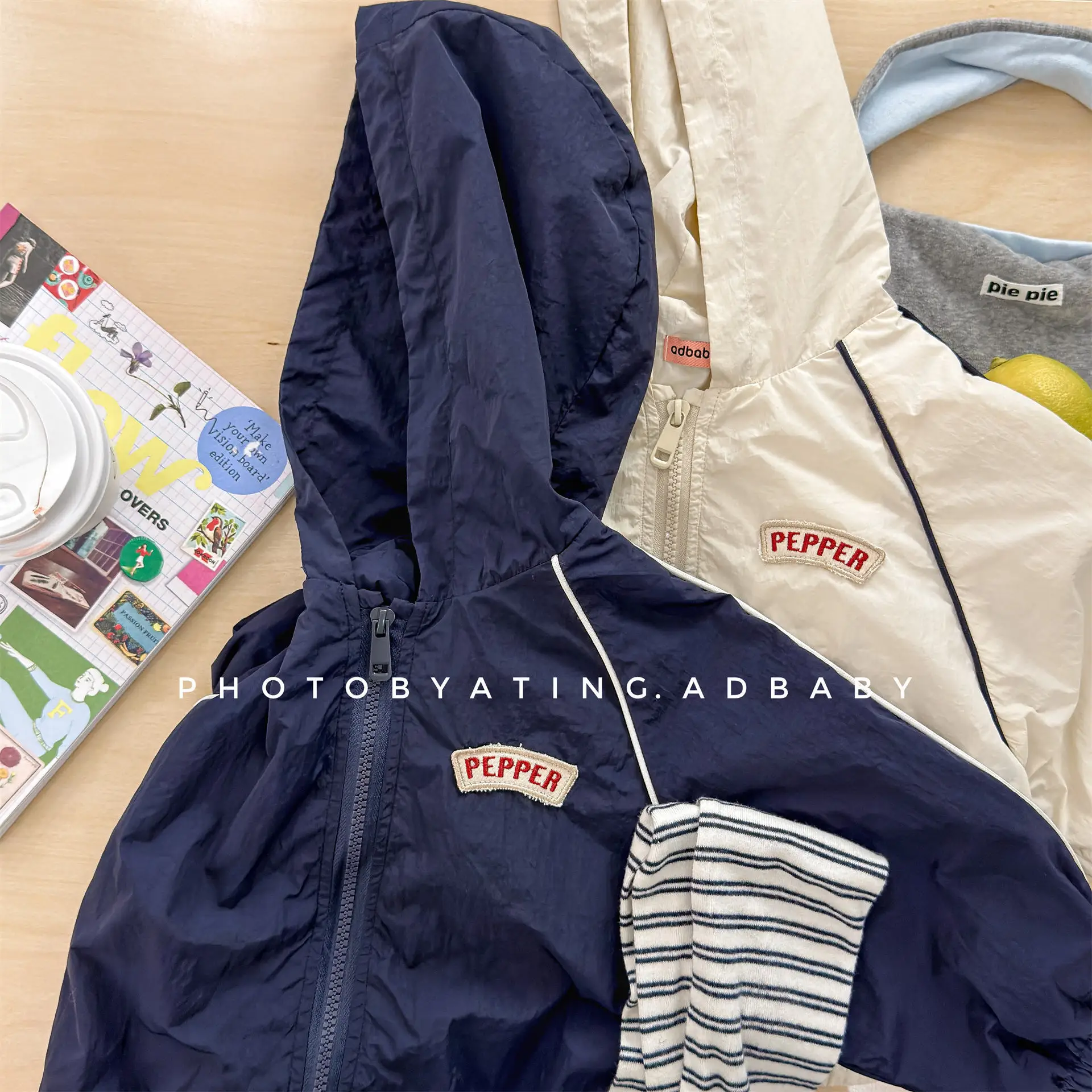 2026 봄 신상 아동 긴팔 캐주얼 코트  루즈핏 가디건 남아 여아 교체형 재킷 패션 키즈 의류