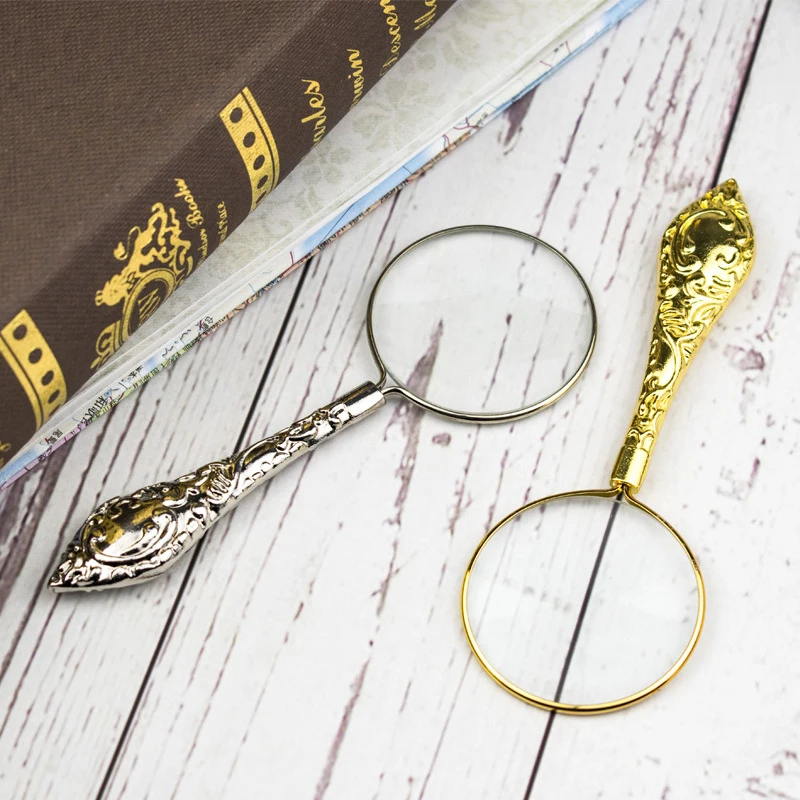 

5X Magnifying Glass Handheld MagnifierOptical Eye Loupe Magnifying Glass