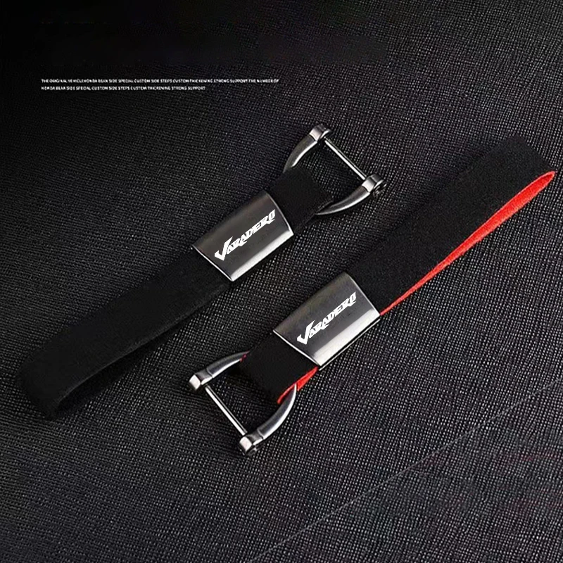 Accessori Moto Portachiavi Portachiavi In Pelle Scamosciata Emblema Logo Per Honda Tek Xl 1000 Tek 1000 125 Tek