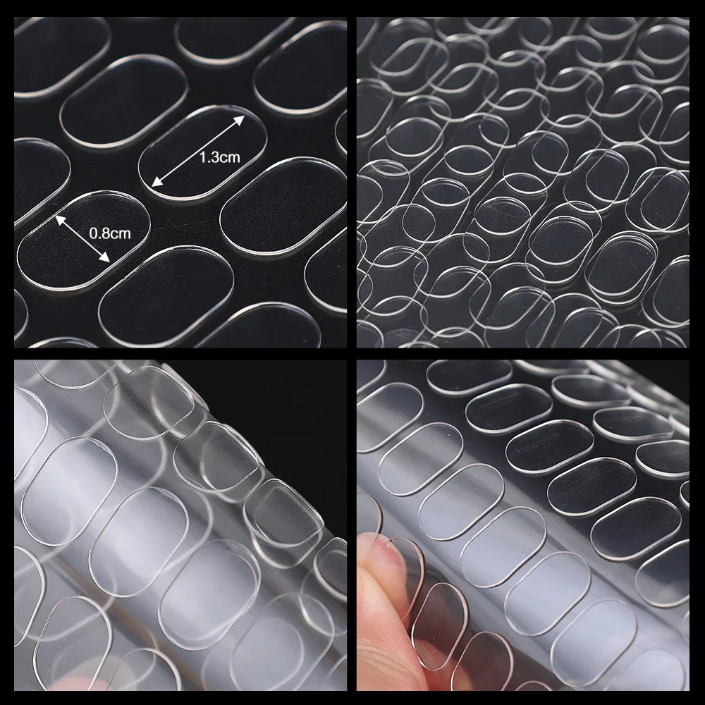 Removable Double Sided Gel Glue Pads Self Adhesive Dots Action Figures Poster Dolls Wall Hanging Clear Sticky Glue Fixed Patches
