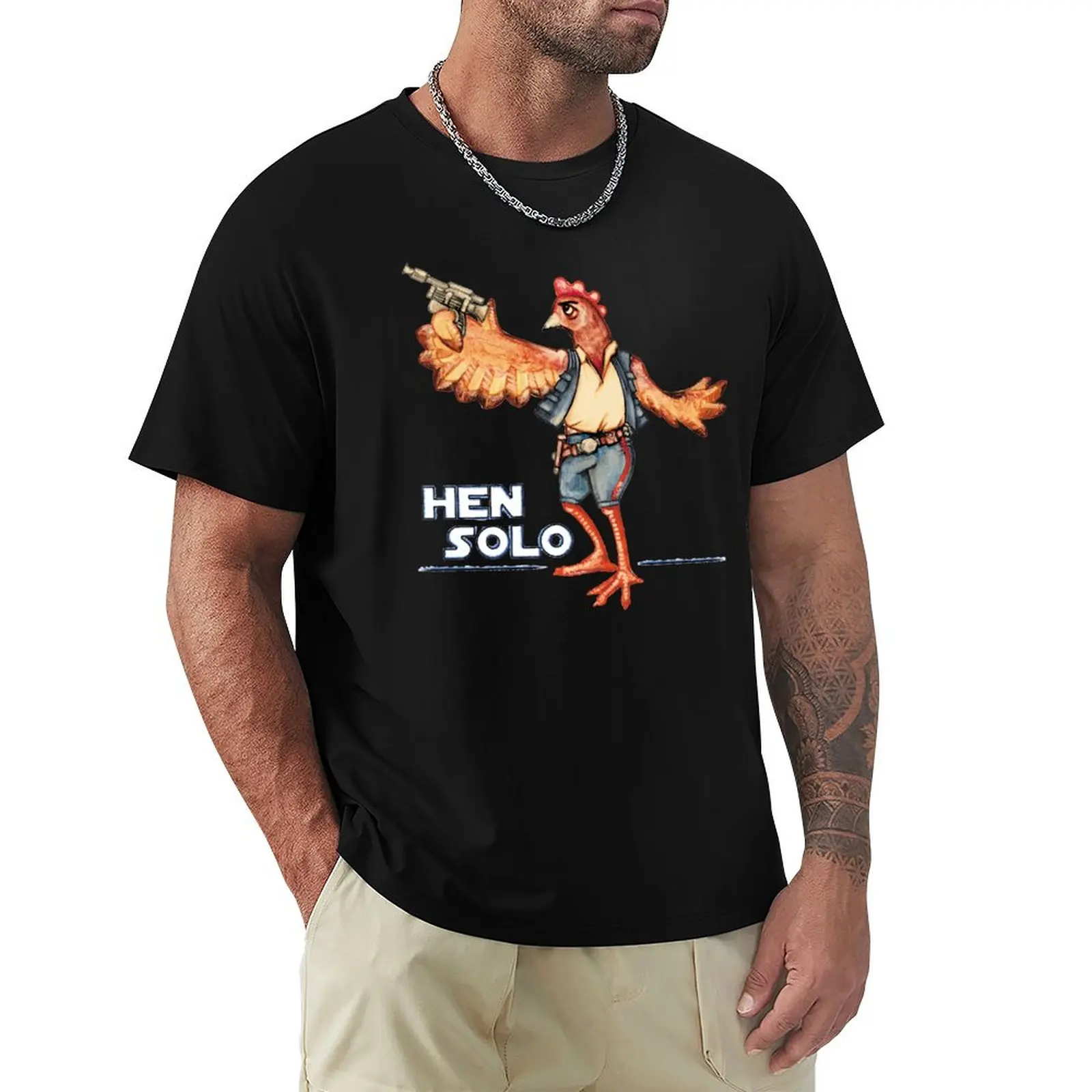 

Hen Solo T-Shirt quick-drying summer top men graphic t shirts