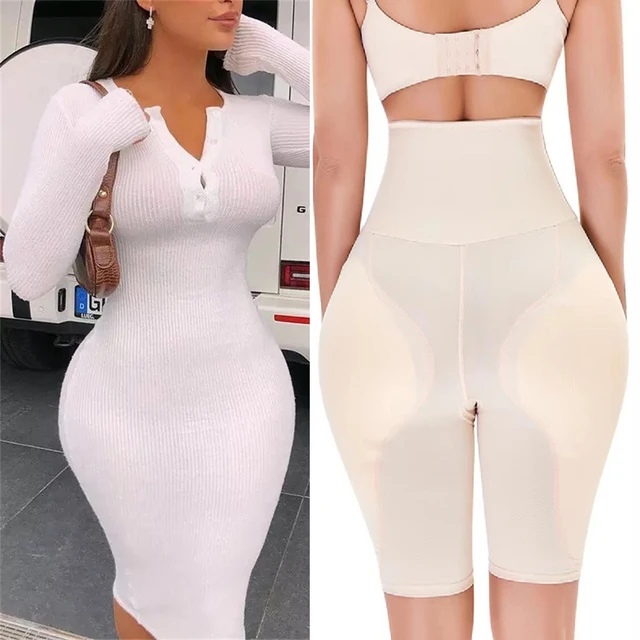 Side Butt Pads Shapewear Bodysuit For Women Tummy Control Butt Lifter  Underwear Hourglass Body Shaper Padded Corset Bigger Booty - Shapers -  AliExpress