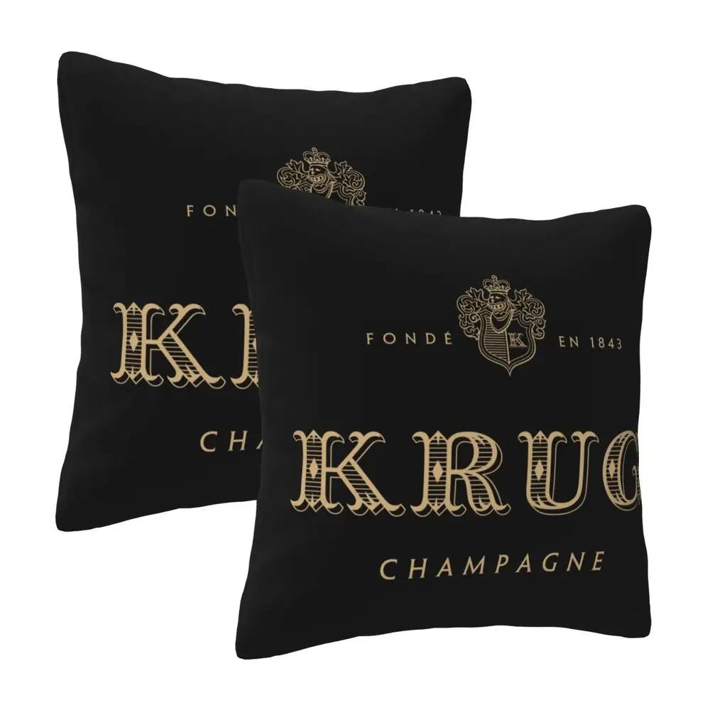 NEW KRUG Fashion Pillowcases Decorative Pillow Covers Soft and Cozy 2 PCS