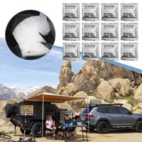 12Pcs Poo Powder Liquid Waste Gelling Deodorizing Powder Camping Toilet Chemicals Poo Gel Eco Absorbent Gel for Portable Toilet 2