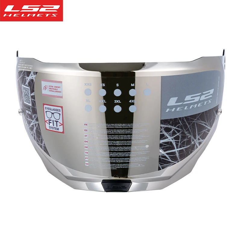 Visière De Casque Moto Teintée Pour LS2 MX701 - Polycarbonate Anti-UV Et Anti-rayures - Installation Facile - Protection Vent Et Poussière