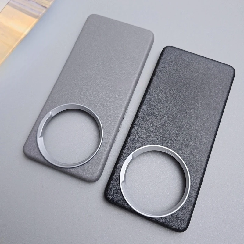 Luxury PU Silicone Shockproof Phone Back Cover - Fashionable and Protective Case