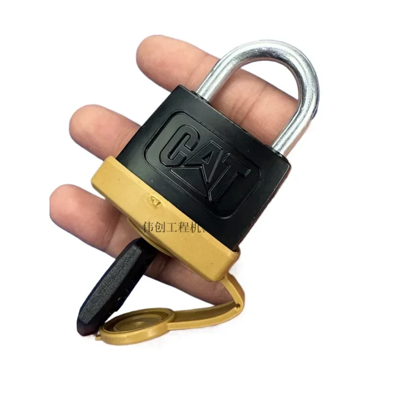 Fuel Tank Lock Excavator Lock Head Anti-theft Padlock for Caterpillar Cat E320 323 329 330 336c D Excavator
