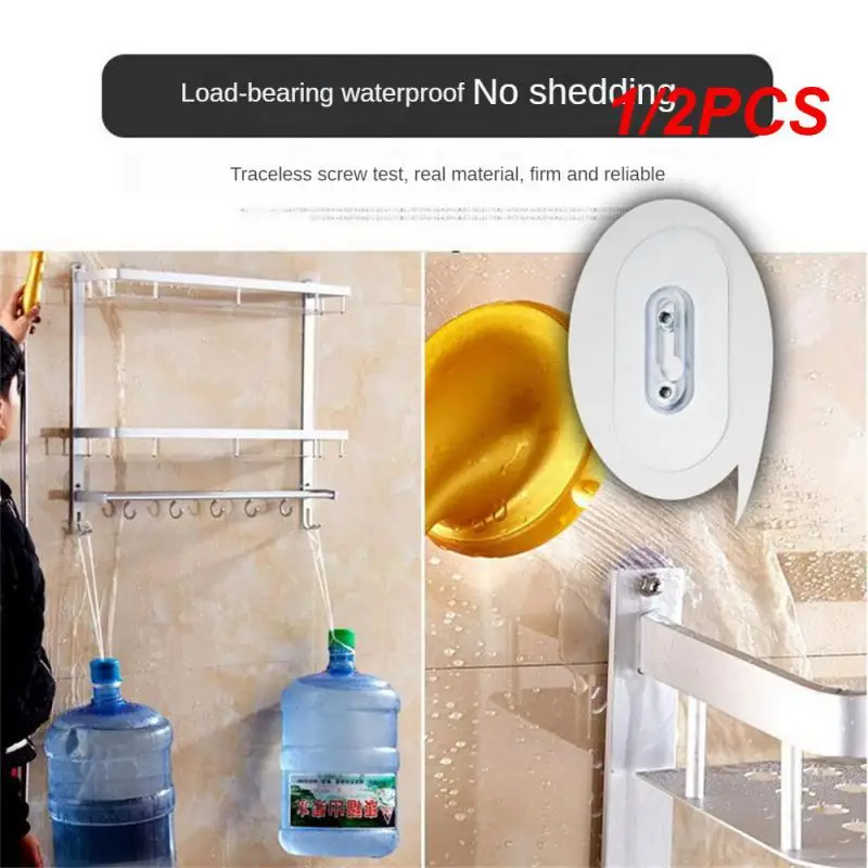 

1/2 шт., настенные крючки из нержавеющей стали