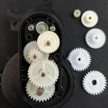 Nuovo Set da 5 Pezzi: Spazzola Laterale, Scatola di Trasmissione, Ingranaggio Motore per Robot Aspirapolvere Intelligente - Ricambi per Robot Aspirapolvere