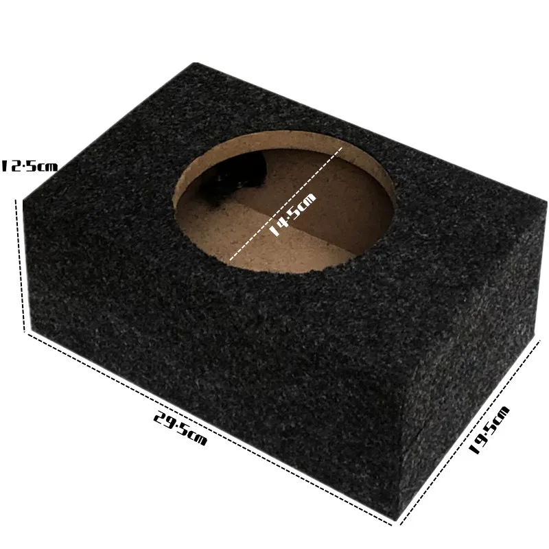 1Pcs  DIY Car Audio Ultra-thin Box, 6.5 Inch Speaker Empty Wooden Box, Car Mounted Subwoofer Box, Single SpeakerEmpty  Box images - 6