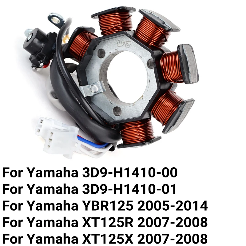 Motorcycle Stator Coil for Yamaha YBR125 YBR 125 2005-2014 XT125R