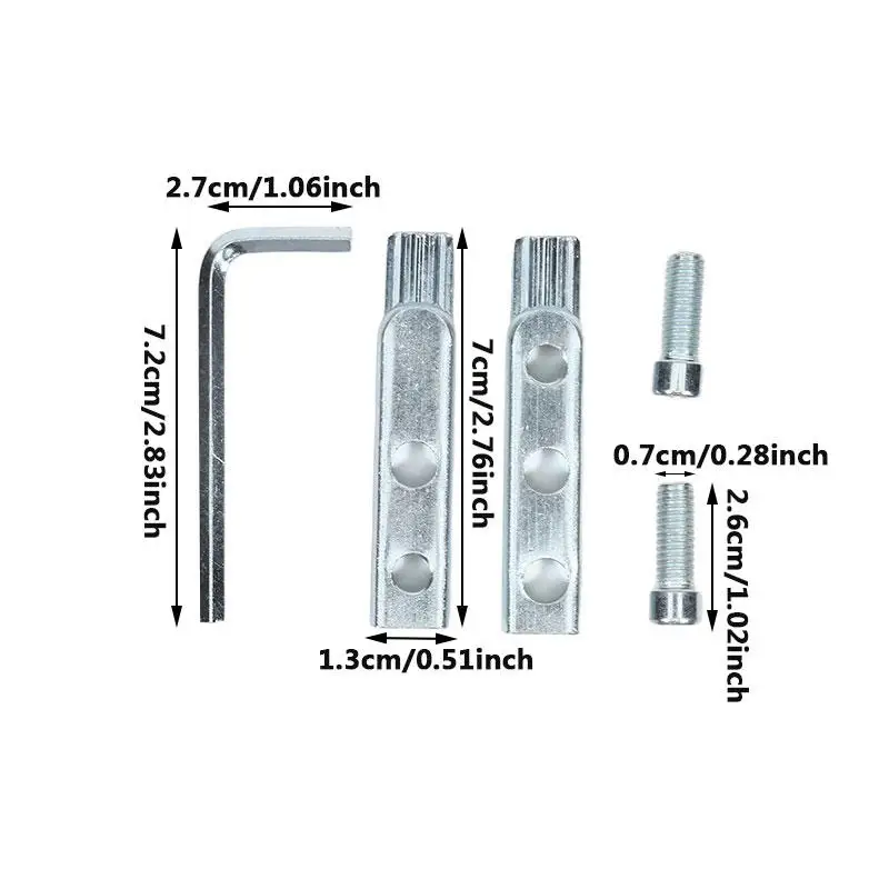 Professional Steel Plug Valve Remover-1/2 Inch -3/4 Inch Adjustable Angle Remover Screw Remover-plumber's Repair Kit