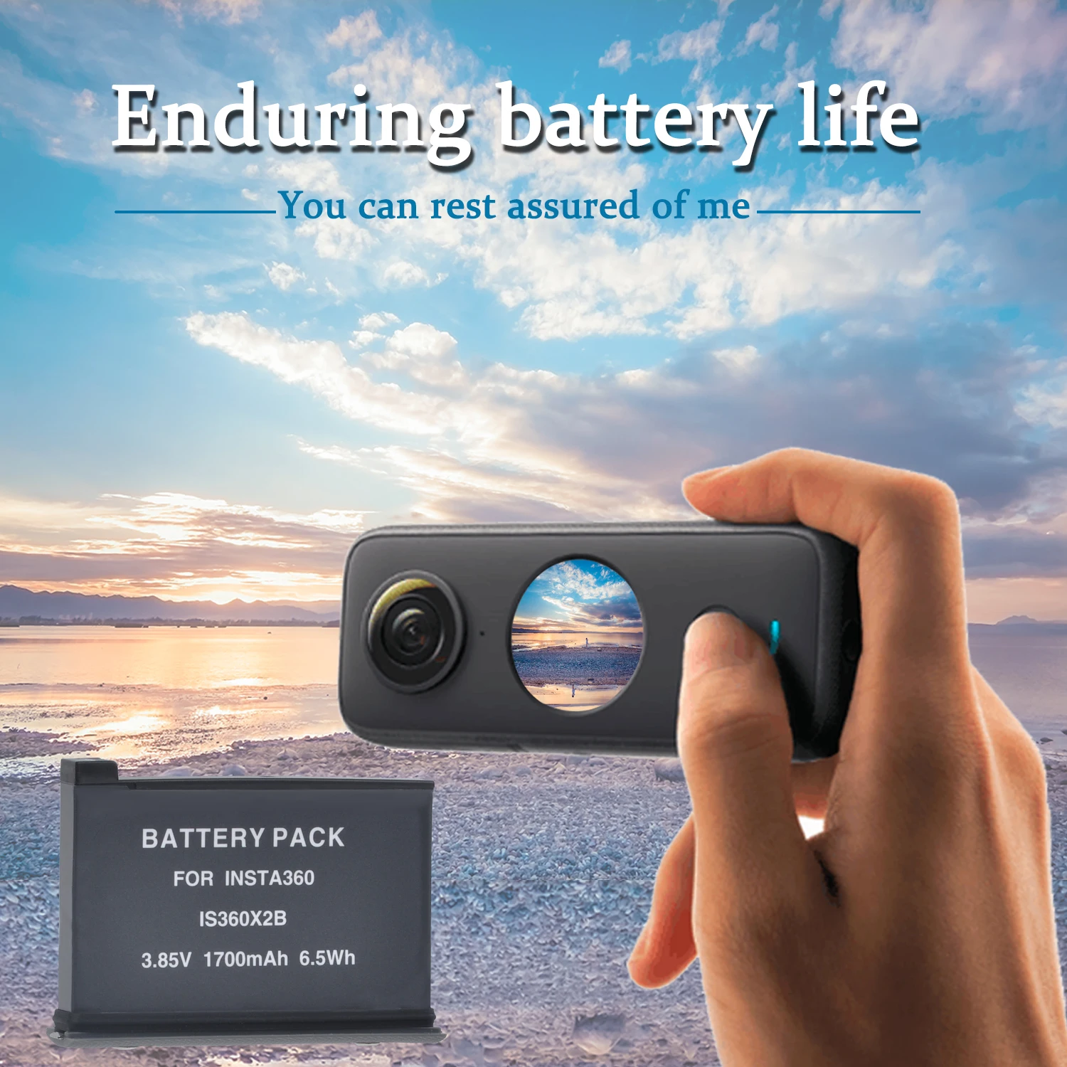 1700mAh Battery for Insta360 ONE X2 Rechargeable Lithium Battery+LED 3-Slots Charger Insta 360 X2 Panoramic Camera Accessory photography umbrella