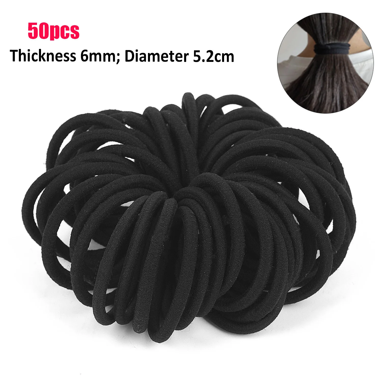 6MM Elastic Hairband