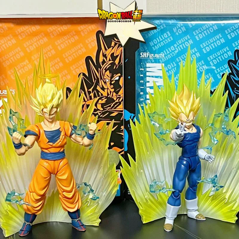 

Оригинальная коробка Bandai S.h. Фигурarts Shf Драконий жемчуг маджин Вегета эксклюзивная аниме модель набор готовый подарок игрушка
