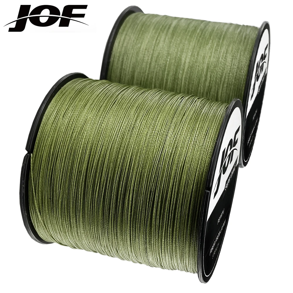 Jof 100M 300M X8 Super Strong Pe Intrecciato Lenze Da Pesca Linee Multifilamento Per Pesca Alla Carpa Cavo Metallico Pesca
