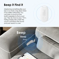 Mini GPS Tracker For Apple Find My APP Smart Tag Tracking Device Bluetooth-compatible Finder for IOS System Keys Wallet Bags 2