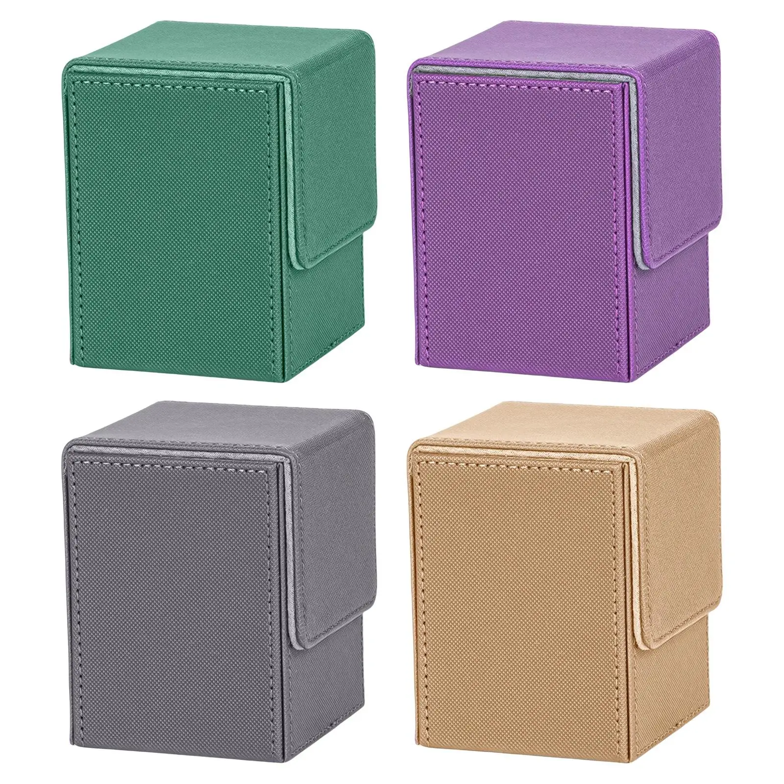 

100+ Deck Case Card Storage Deck Box Spielkartenhalter für Visitenkarten